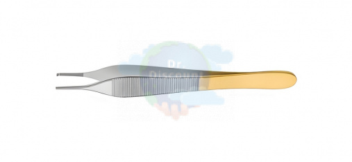 Пинцет Adson TC для тканей, 1x2 зуба, 12 см