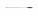 Электрод-шарик, монополярный, Ø 5 мм, монополярный, рабочая длина 330 мм