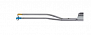 Электрод биполярный "петля режущая угловая", широкая, диаметр 24 Charr.