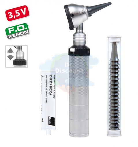 Отоскоп KaWe EUROLIGHT F.O. 30 3,5В Ксенон (фиброоптический)