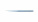 Микродиссектор изогнутый, 1,5 мм, титан, общ. длина 185 мм