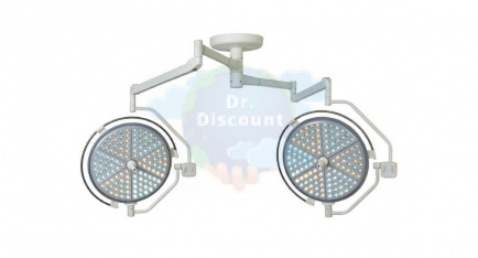 Хирургический потолочный двухблочный светильник Паналед 160/160
