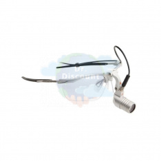 Налобный осветитель LED MicroLight (2) на очковой оправе S—Frame.
