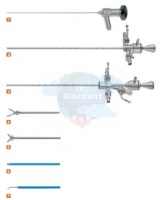 Комплект инструментов для цистоскопии (детский)